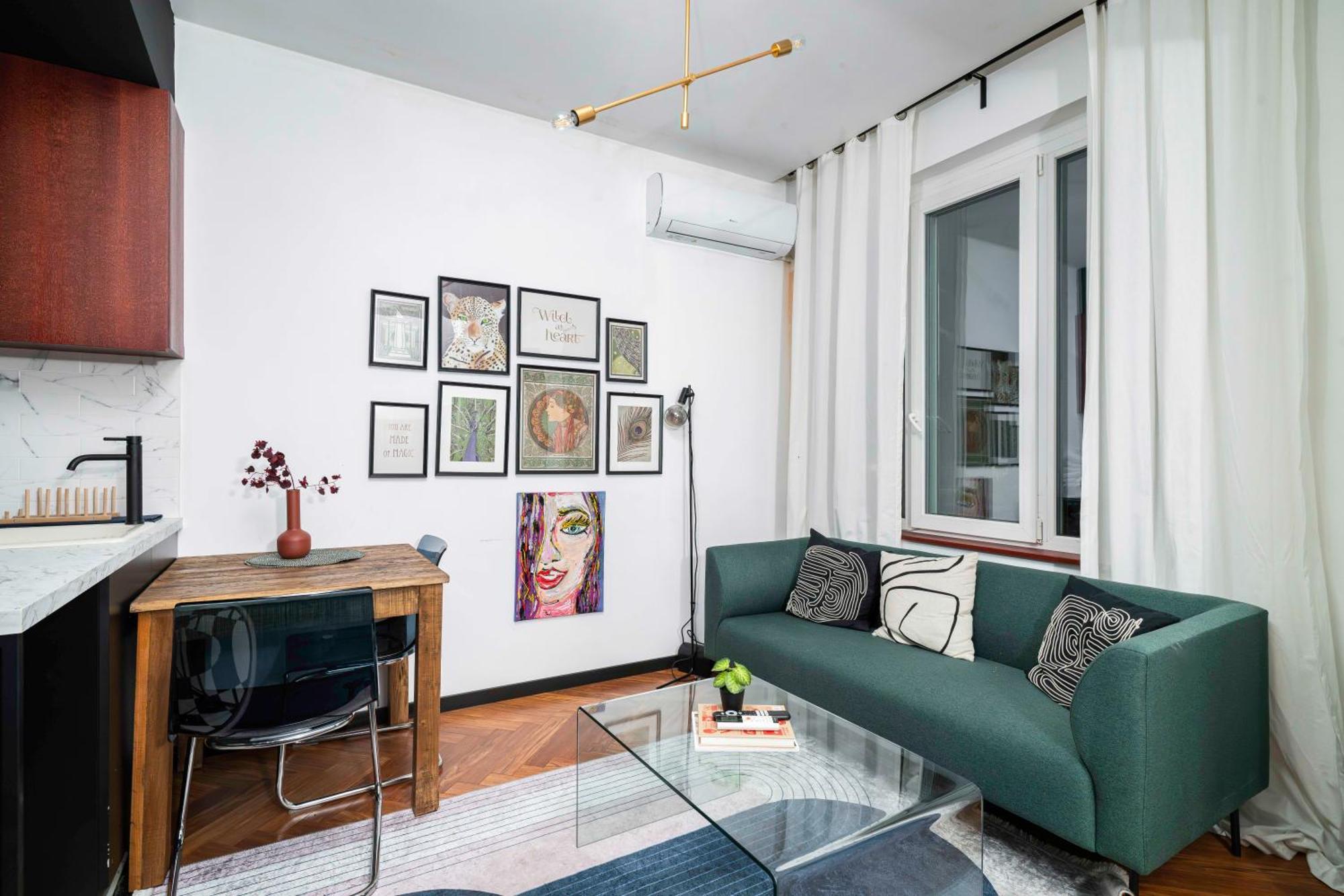 Central Art-Inspired Flat With Private Garage Sofya Dış mekan fotoğraf